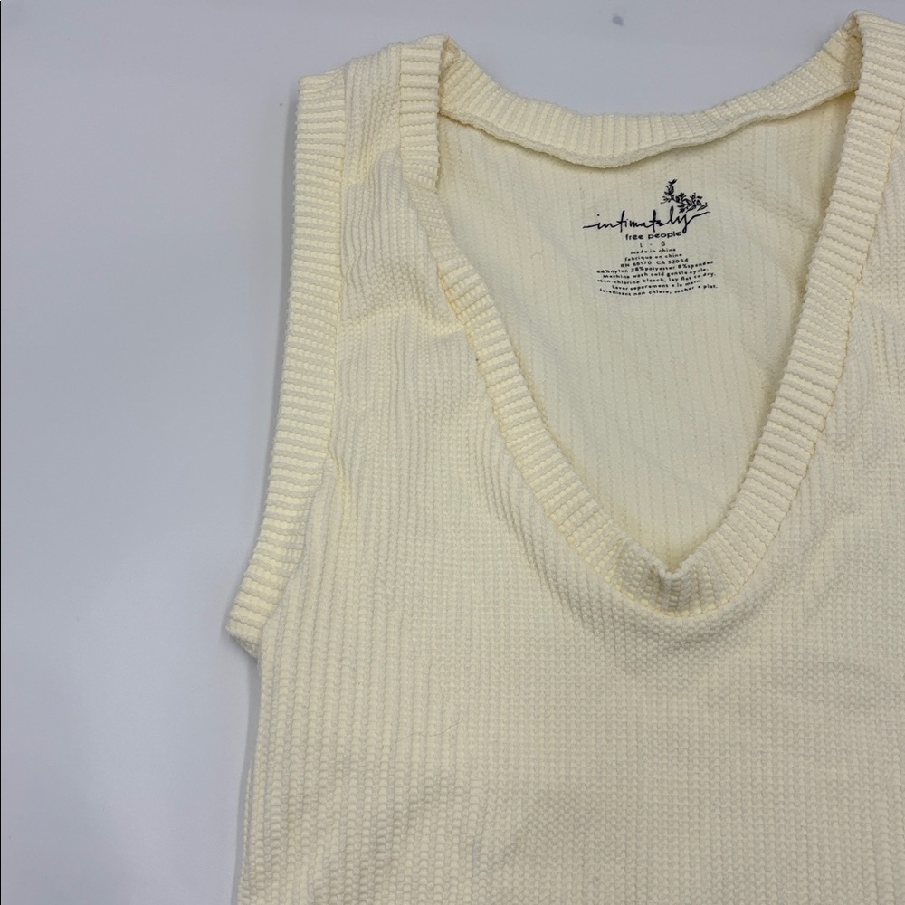 Intimately x Free People Ribbed Racerback Tank Top - Picture 3 of 5